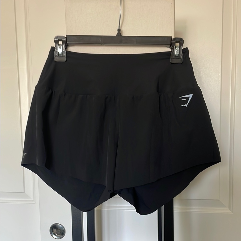 Gymshark Black Women's Running Shorts